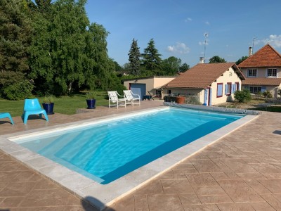 Maison piscine grand terrain
