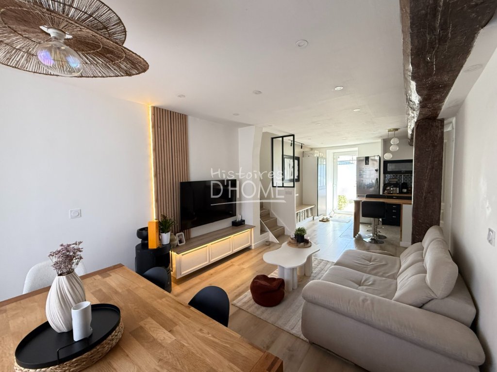 Maison Briarde A VENDRE - LA CROIX EN BRIE Centre du village - 70 m2 - 179�000�&euro;